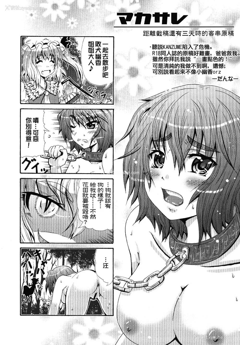17P - (C84) [雪阳炎 (KANZUME)] オカサレ (东方Project) [中国翻訳]
