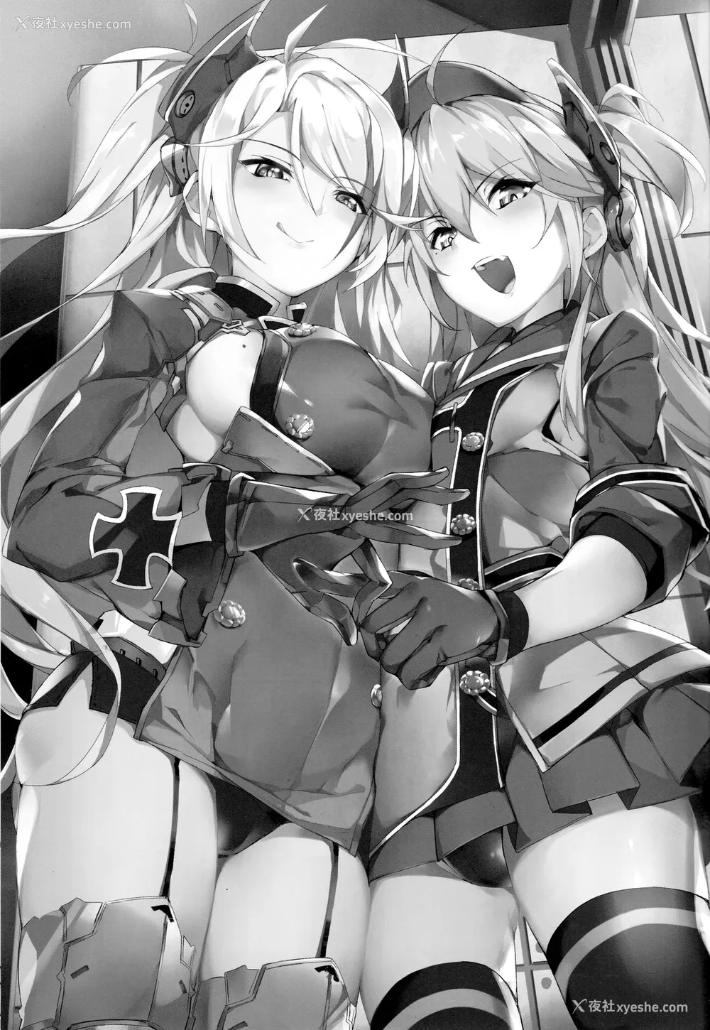 2P - (C94) [塩ちょこ (ナハ78)] ヒッパー姉妹のショタ搾精寻问 (アズールレーン) [中国翻訳]