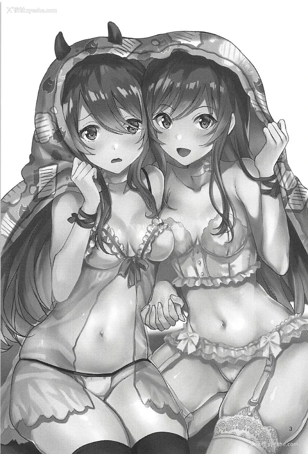 2P - (C94) [白猫一族 (まうめん)] つなぐ・からだ・みっつ (アイドルマスターシャイニーカラーズ) [中国翻訳]