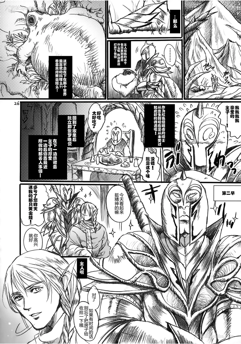 25P - (COMIC1☆9) [Flieger (貂)] 贵宅警备员 [中国翻訳]