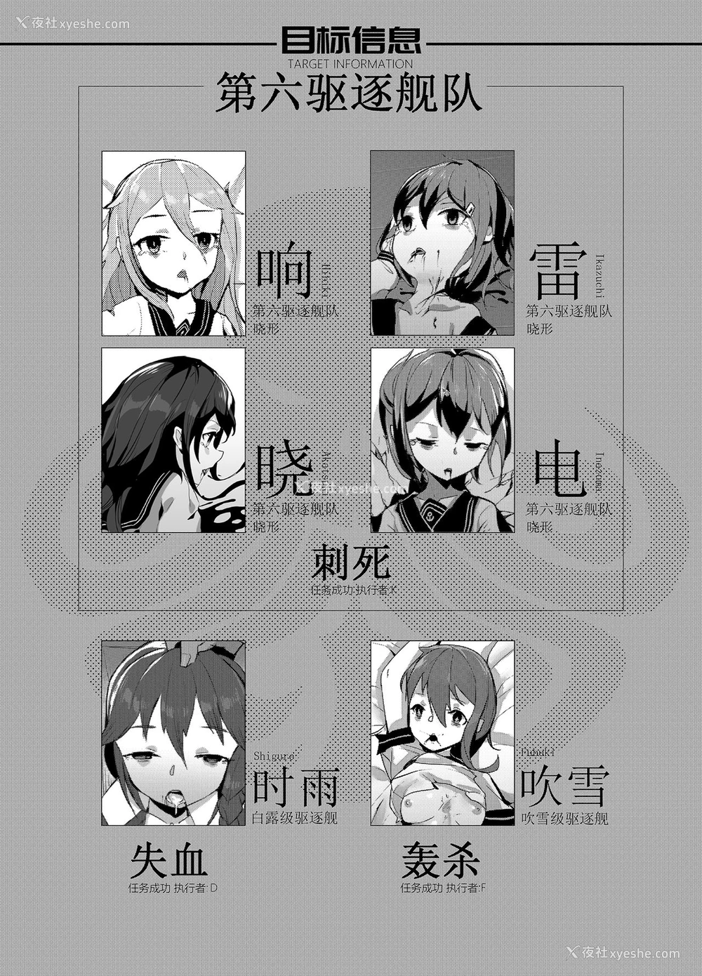 6P - [personality] 黯光破灭 任务将尽 (舰队これくしょん -舰これ-) [中国语] [无修正]