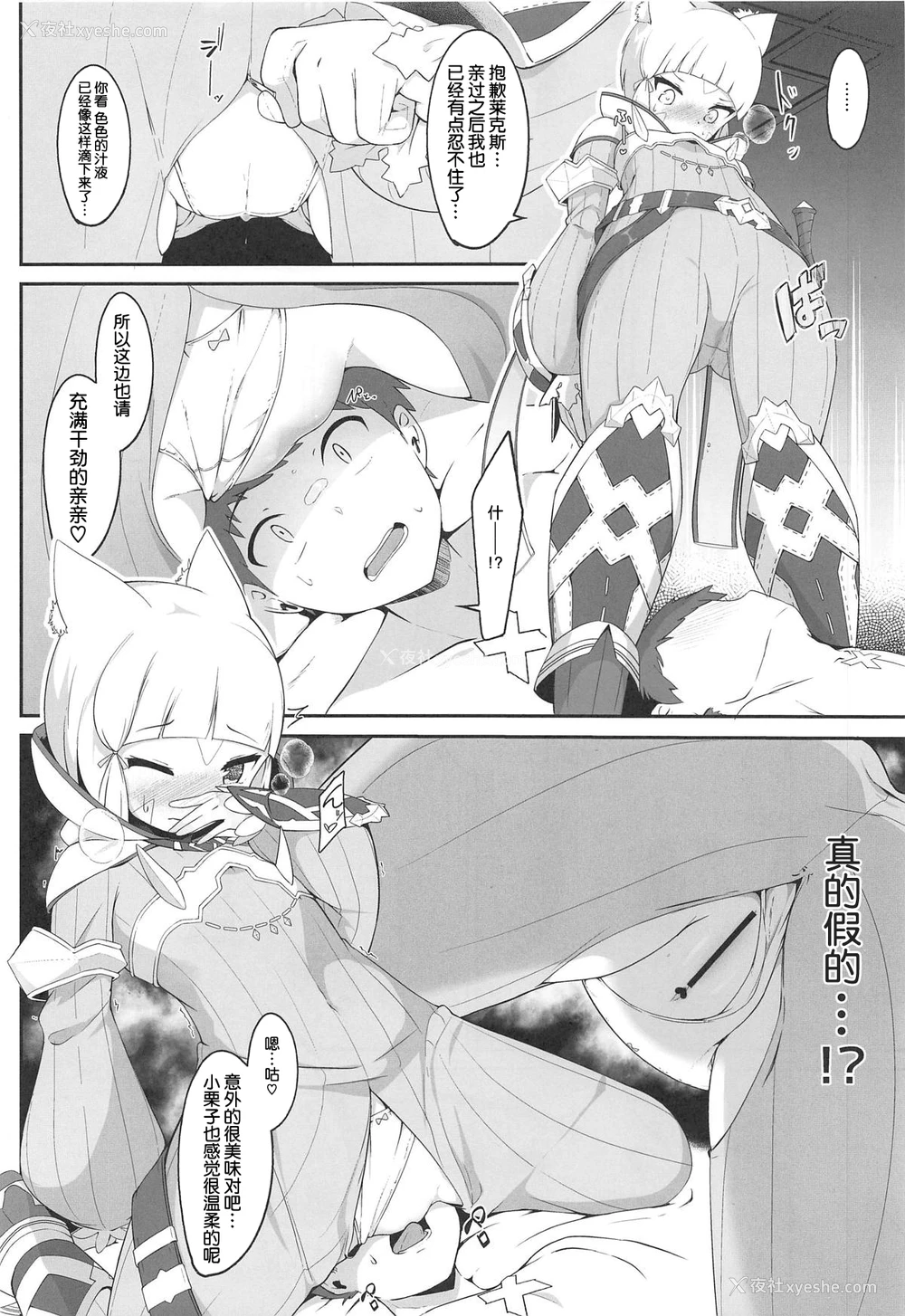 11P - (COMIC1☆15) [じゃじゅじょ (じょぶじゅん。)] 梦ノ濡色 (ゼノブレイド2) [中国翻訳]