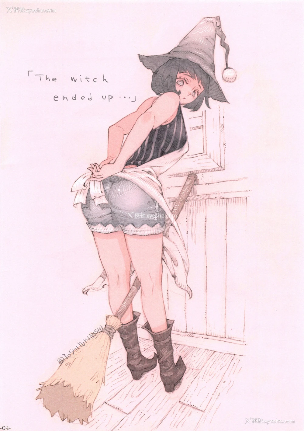 3P - [ナイーブタ (西义之)] 魔女は结局その客と。。。 [中国翻訳] [2019年5月30日]