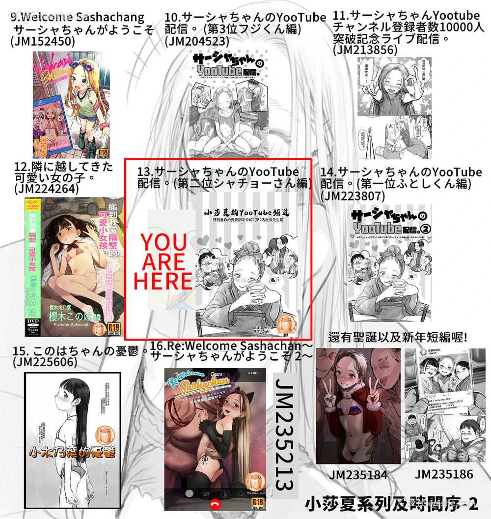 30P - [临终サーカス (はぐはぐ)] サーシャちゃんのYooTube配信。お気に入りセックスフレンド绍介 2 (第二位シャチョーさん编) [中国翻訳]