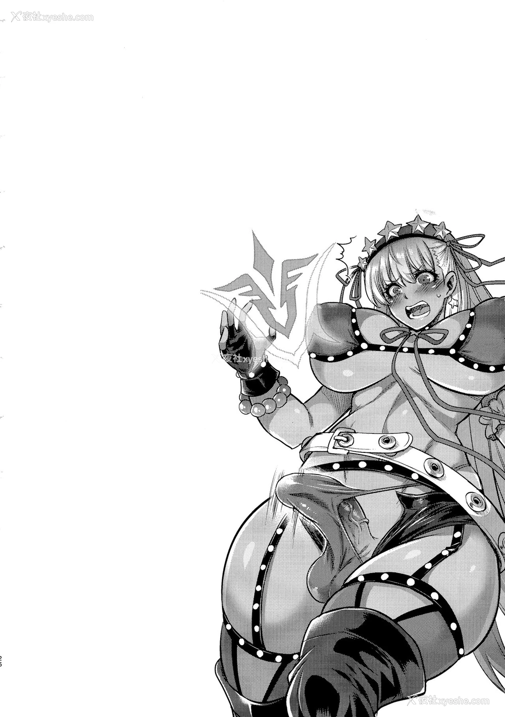 24P - (C97) [武蔵堂 (ムサシノセカイ)] ナマイキ ギャルビッチ FUTANARIX (Fate/Grand Order) [中国翻訳]