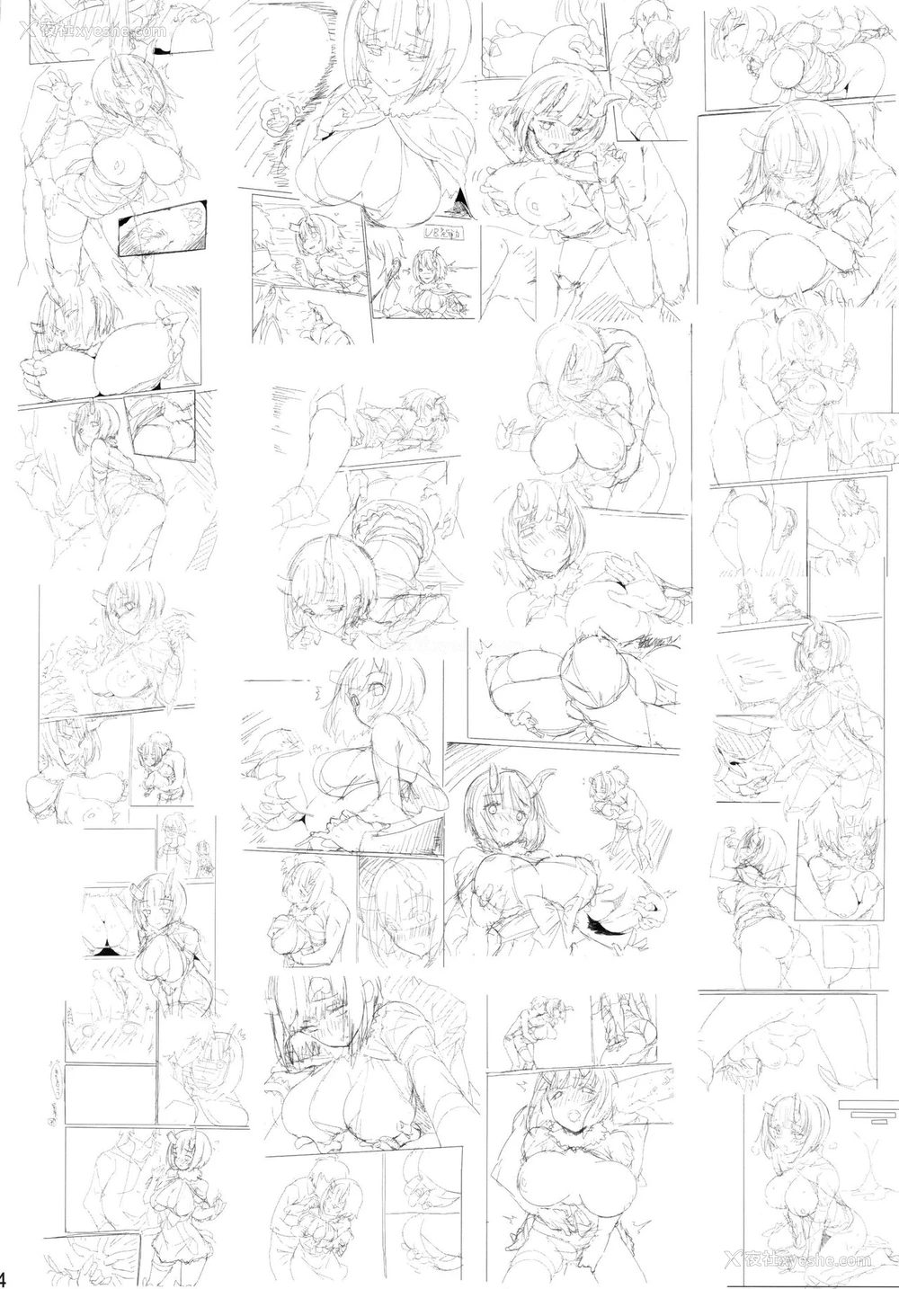 3P - (C97) [パリンと割れる (ねよんさん)] デッドリーパニック (プリンセスコネクト!Re:Dive) [中国翻訳]