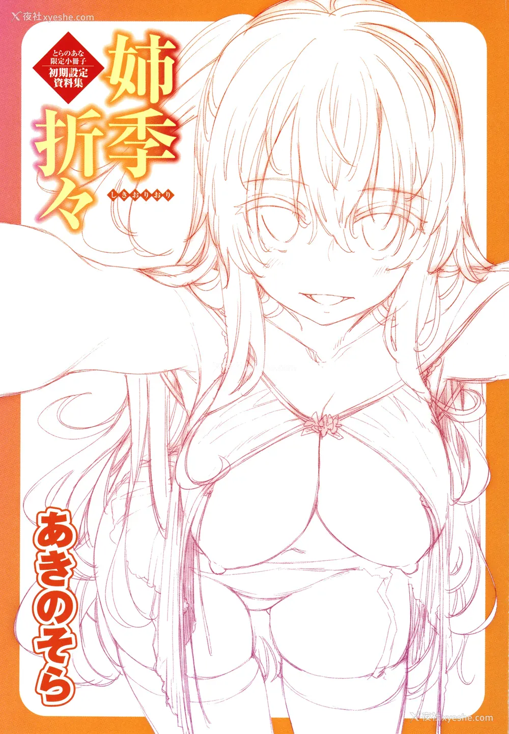 209P - [あきのそら] 姉季折々 8P小册子 [中国翻訳] [无修正] [DL版]