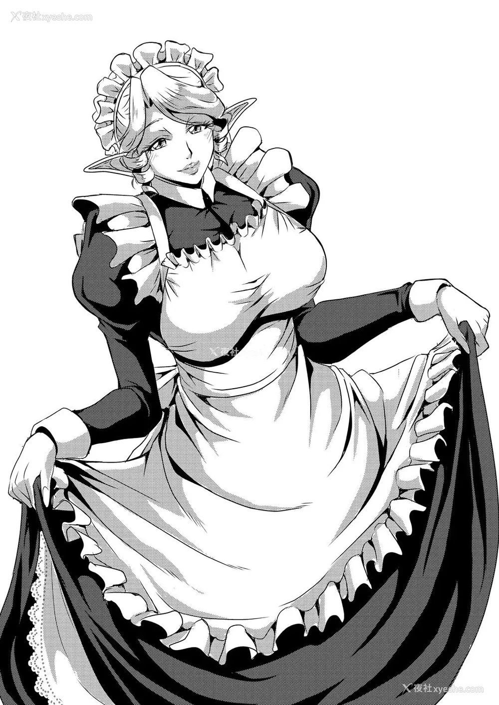 258P - [三船诚二郎] エルフハーレム物语 [DL版][汉化]