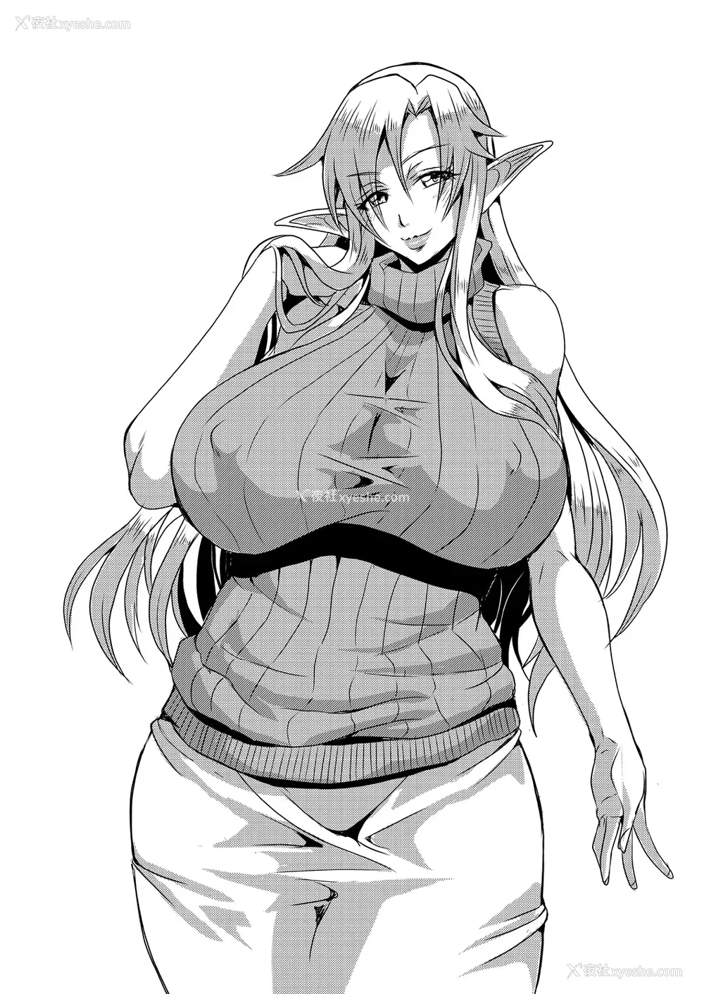 260P - [三船诚二郎] エルフハーレム物语 [DL版][汉化]