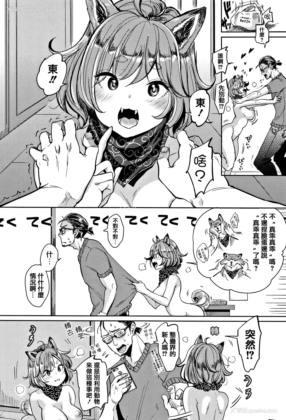 50P - [もじゃりん] にゃんにゃんシちゃうゾ! メロンブックス限定リーフレット  [中国翻訳] [无修正]
