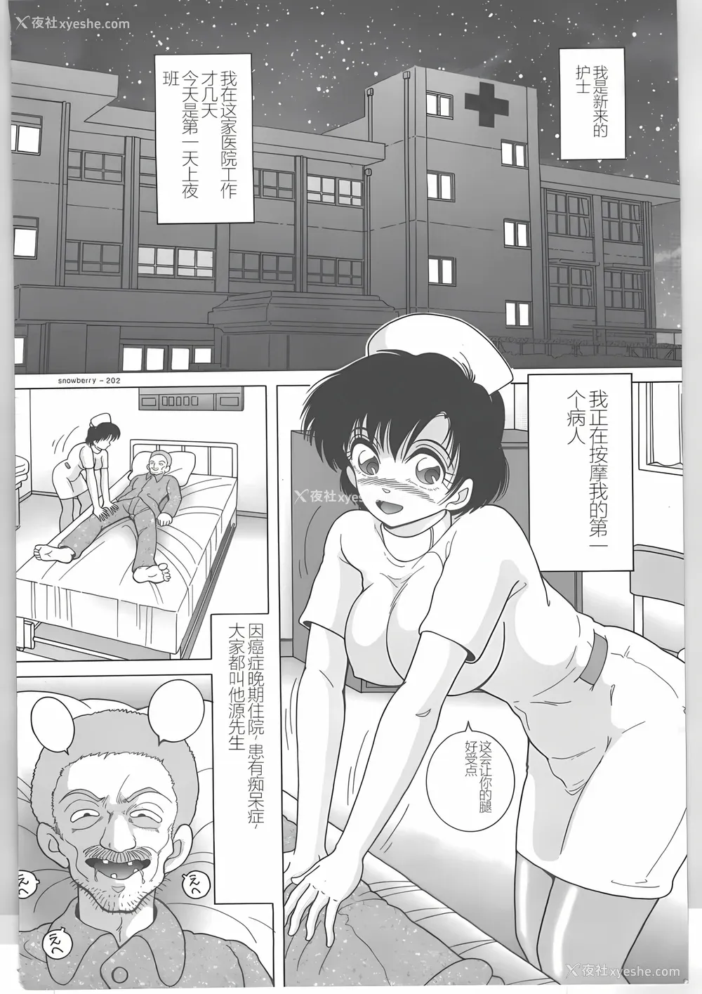 6P - [スノーベリ] 新人看护妇 耻辱の肉体検诊 [中国翻訳]