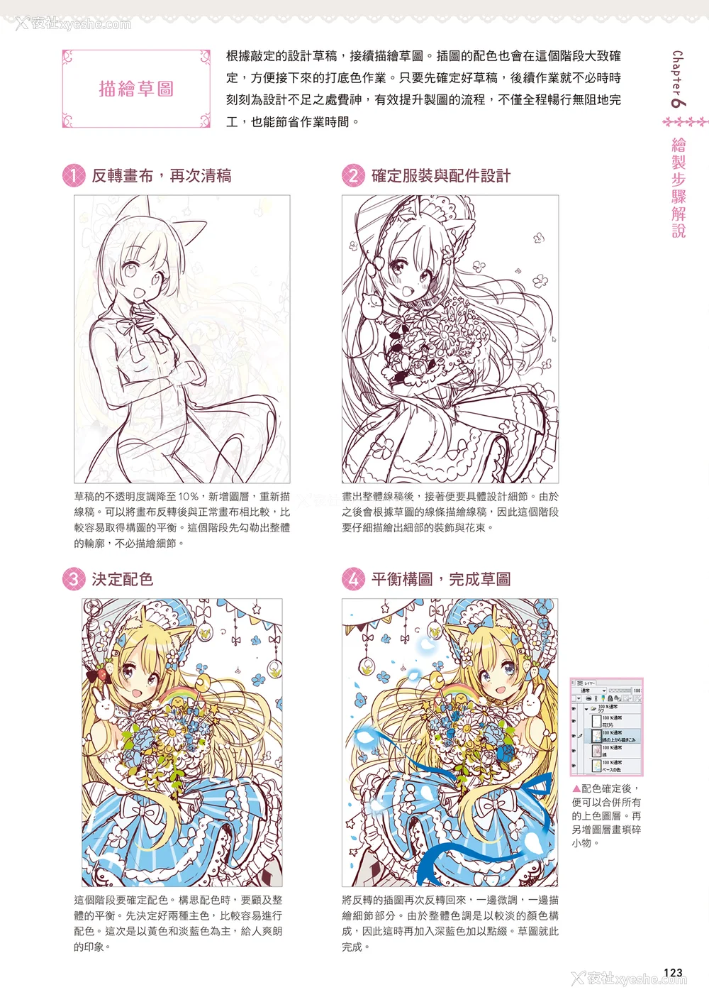 125P - [佐仓おりこ] メルヘンファンタジーな女の子のキャラデザ＆作画テクニック[DL版]
