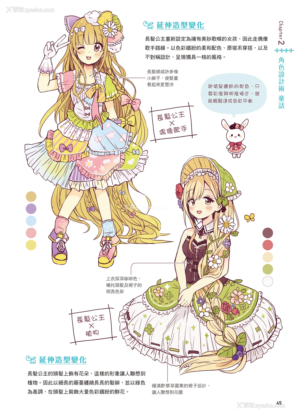 47P - [佐仓おりこ] メルヘンファンタジーな女の子のキャラデザ＆作画テクニック[DL版]