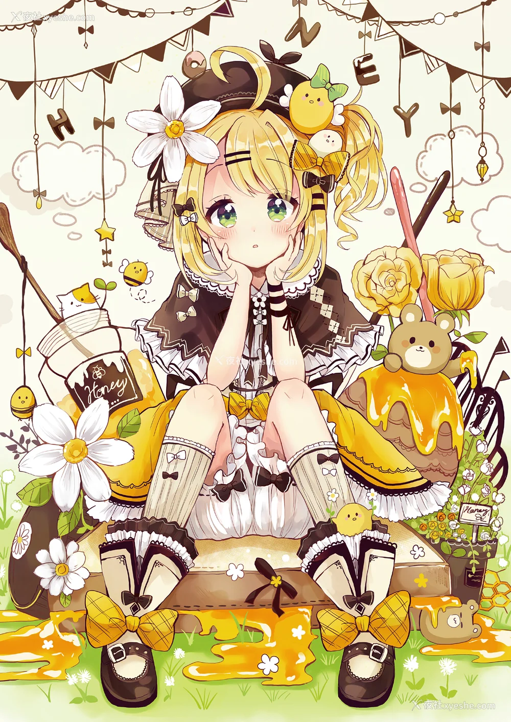 4P - [佐仓おりこ] メルヘンファンタジーな女の子のキャラデザ＆作画テクニック[DL版]
