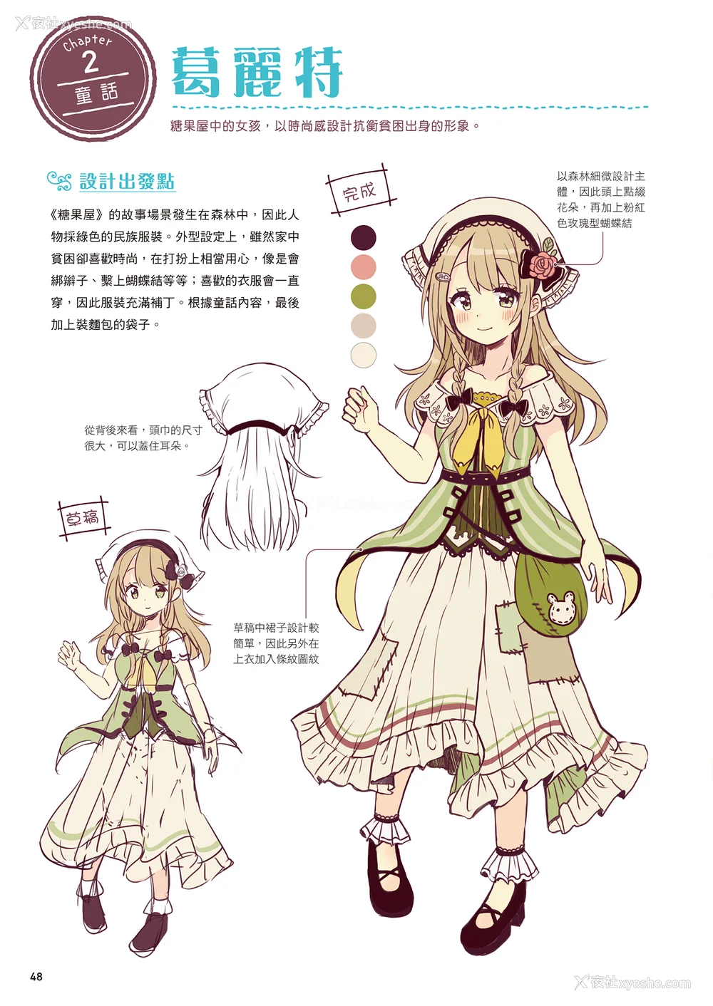 50P - [佐仓おりこ] メルヘンファンタジーな女の子のキャラデザ＆作画テクニック[DL版]