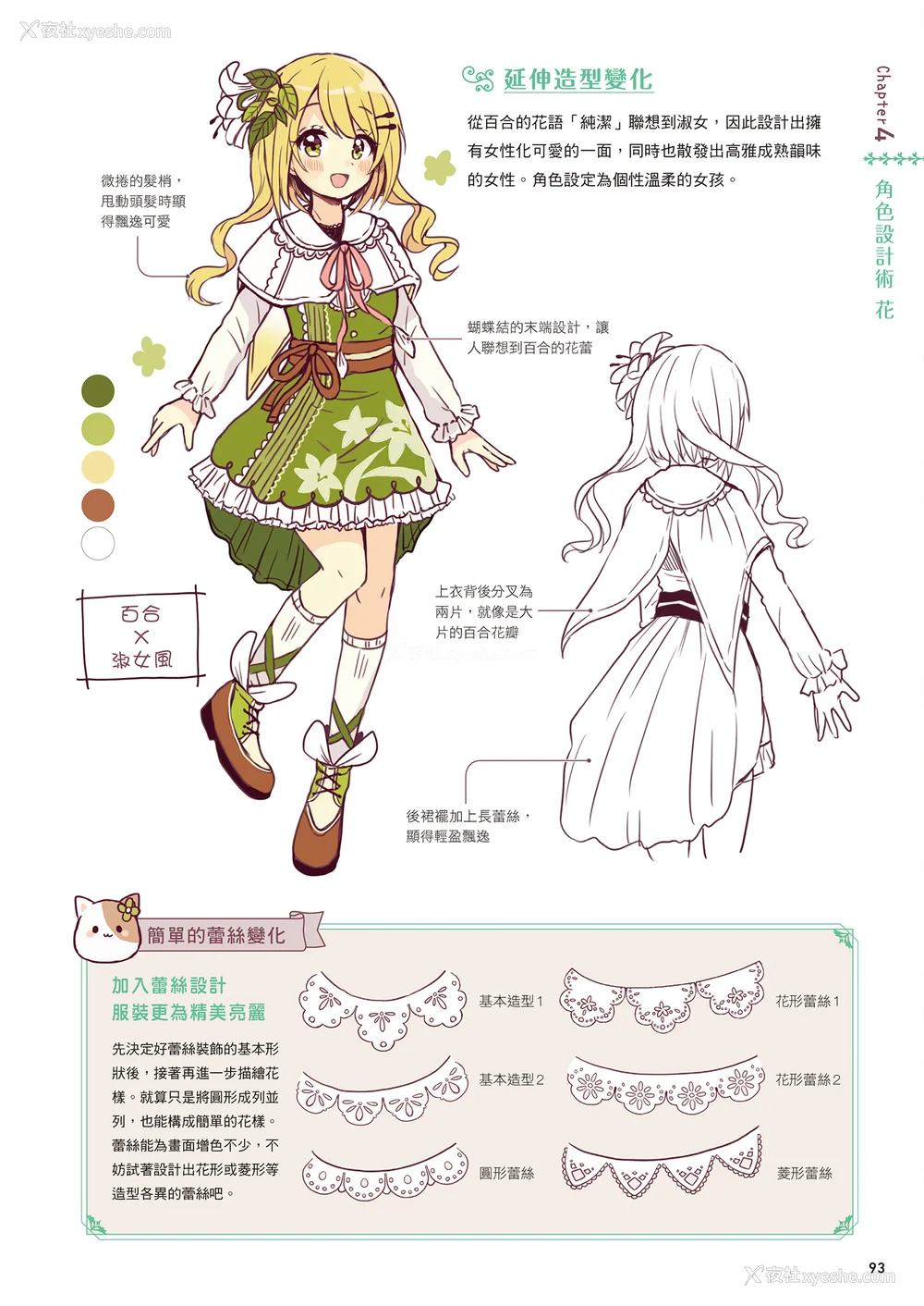 95P - [佐仓おりこ] メルヘンファンタジーな女の子のキャラデザ＆作画テクニック[DL版]