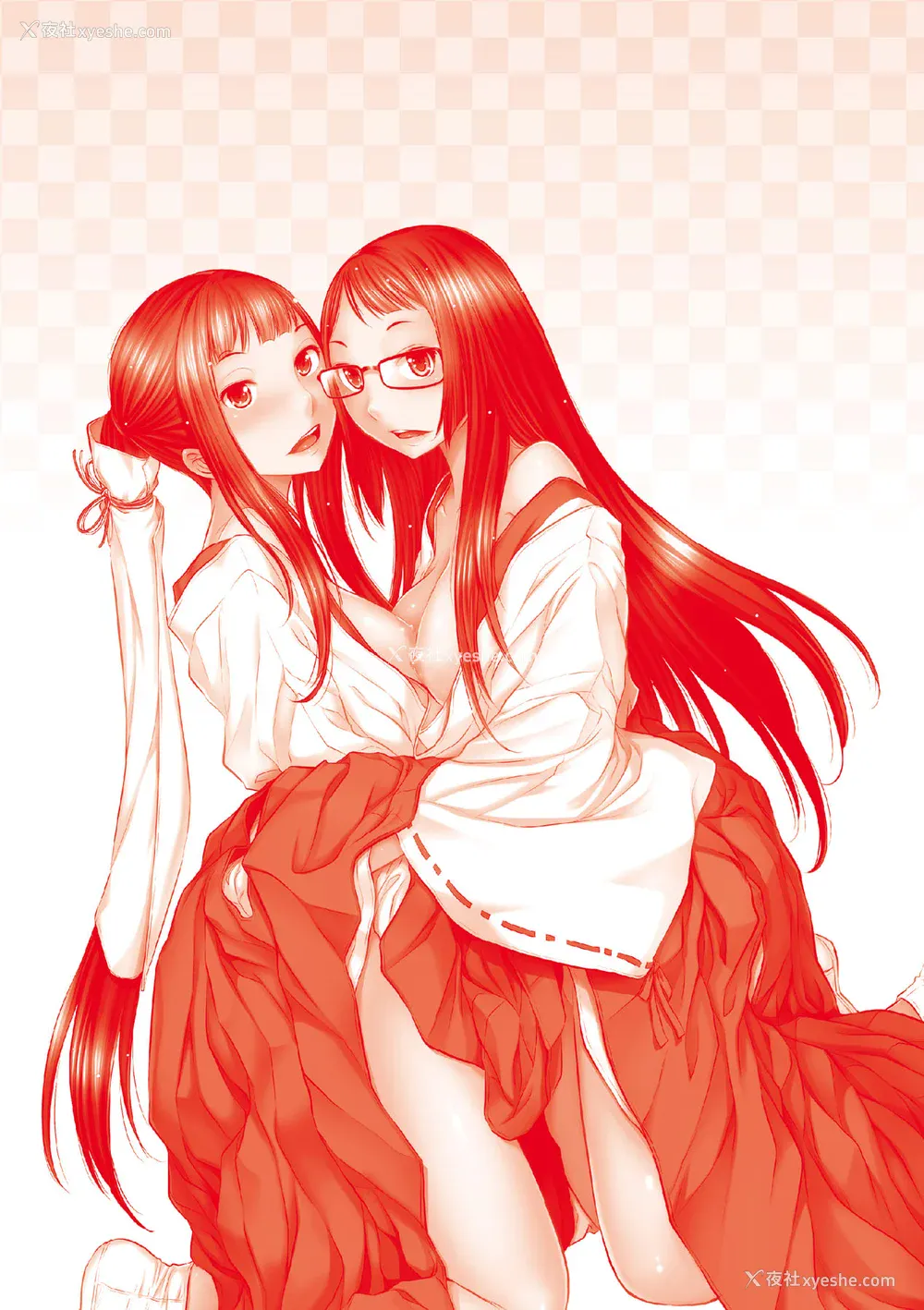201P - [はらざきたくま] 巫女のいる町 [中国翻訳] [无修正] [DL版]