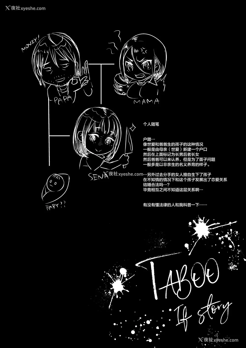257P - [七保志天十]  ヤリすぎ少女の壊し方。 TABOO ~ Ifstory ~ [中国翻訳] [DL版]