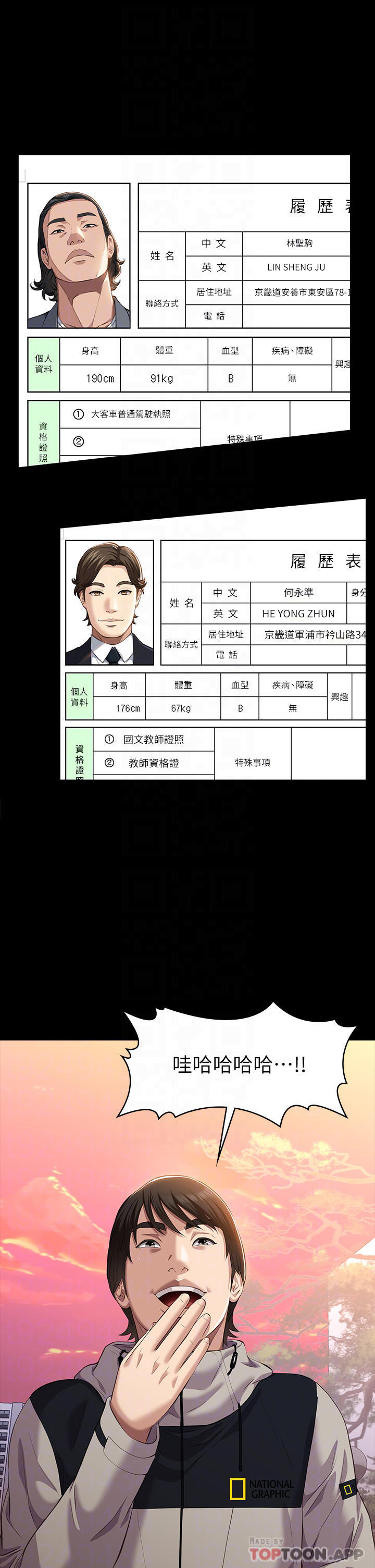 4P - 万能履历表