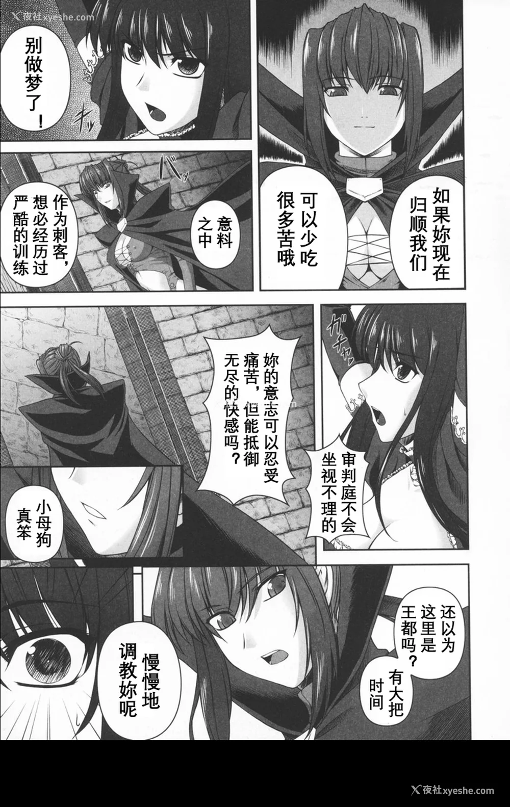 22P - [竜胆] ブラックウイドウ ～黒衣の暗杀姫～[英译中个人汉化]