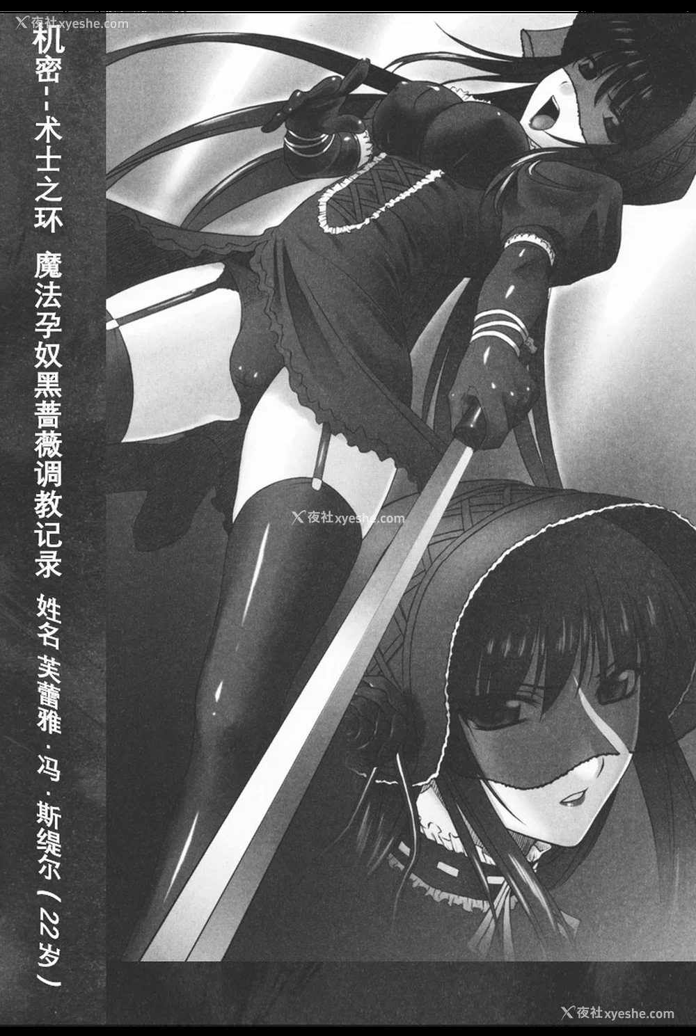 97P - [竜胆] ブラックウイドウ ～黒衣の暗杀姫～[英译中个人汉化]