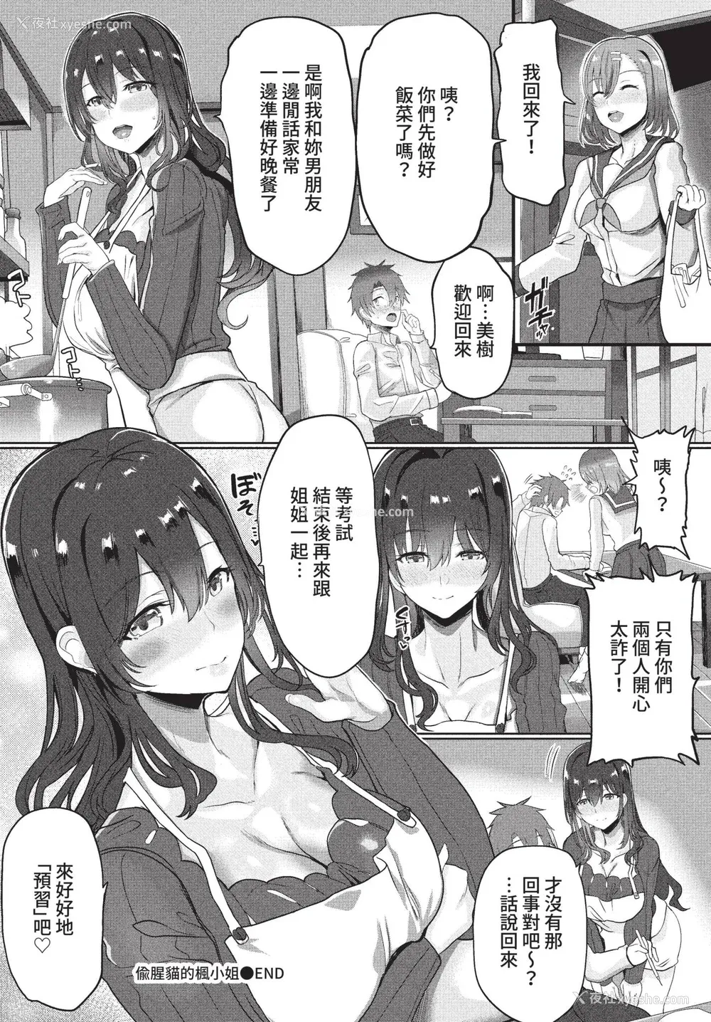 44P - [氷室しゅんすけ] としうえはれーしょん 姉妹丼の枫さん [中文] [无修正] [DL版]