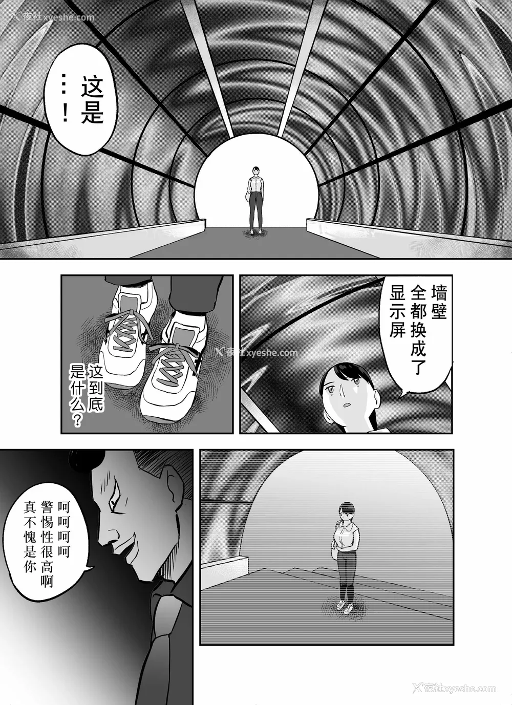 206P - [ホテルニューメメメ] 囮捜查官苍山夕歌は雨の両国にいる [胡来的个人机翻]