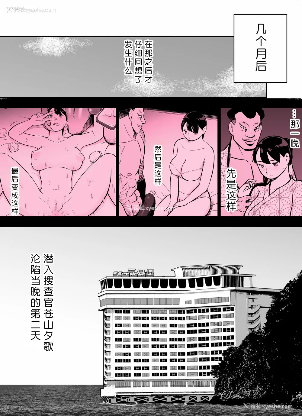 370P - [ホテルニューメメメ] 囮捜查官苍山夕歌は雨の両国にいる [胡来的个人机翻]