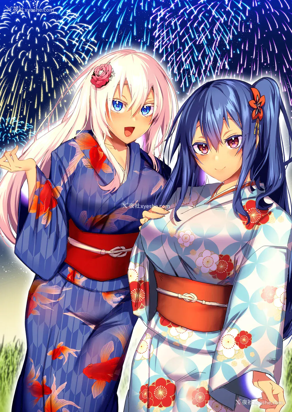 195P - [海老名えび] 褐色娘のハーレム岛 [DL]