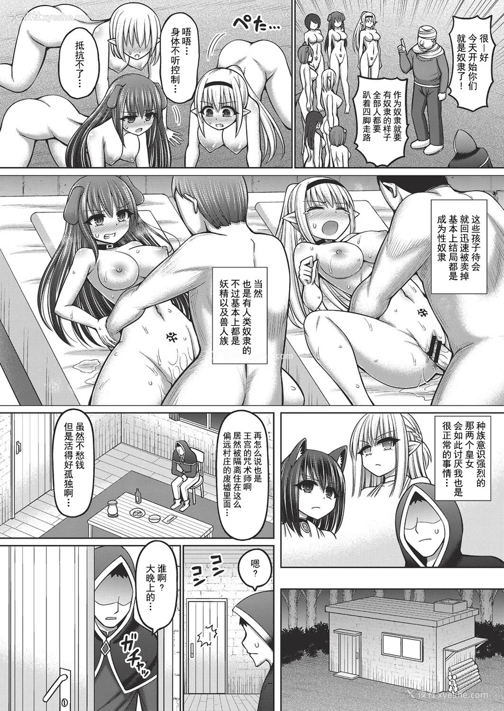 10P - [桥村青树] 呪术师に転生したので皇女全员奴隷にしてみた