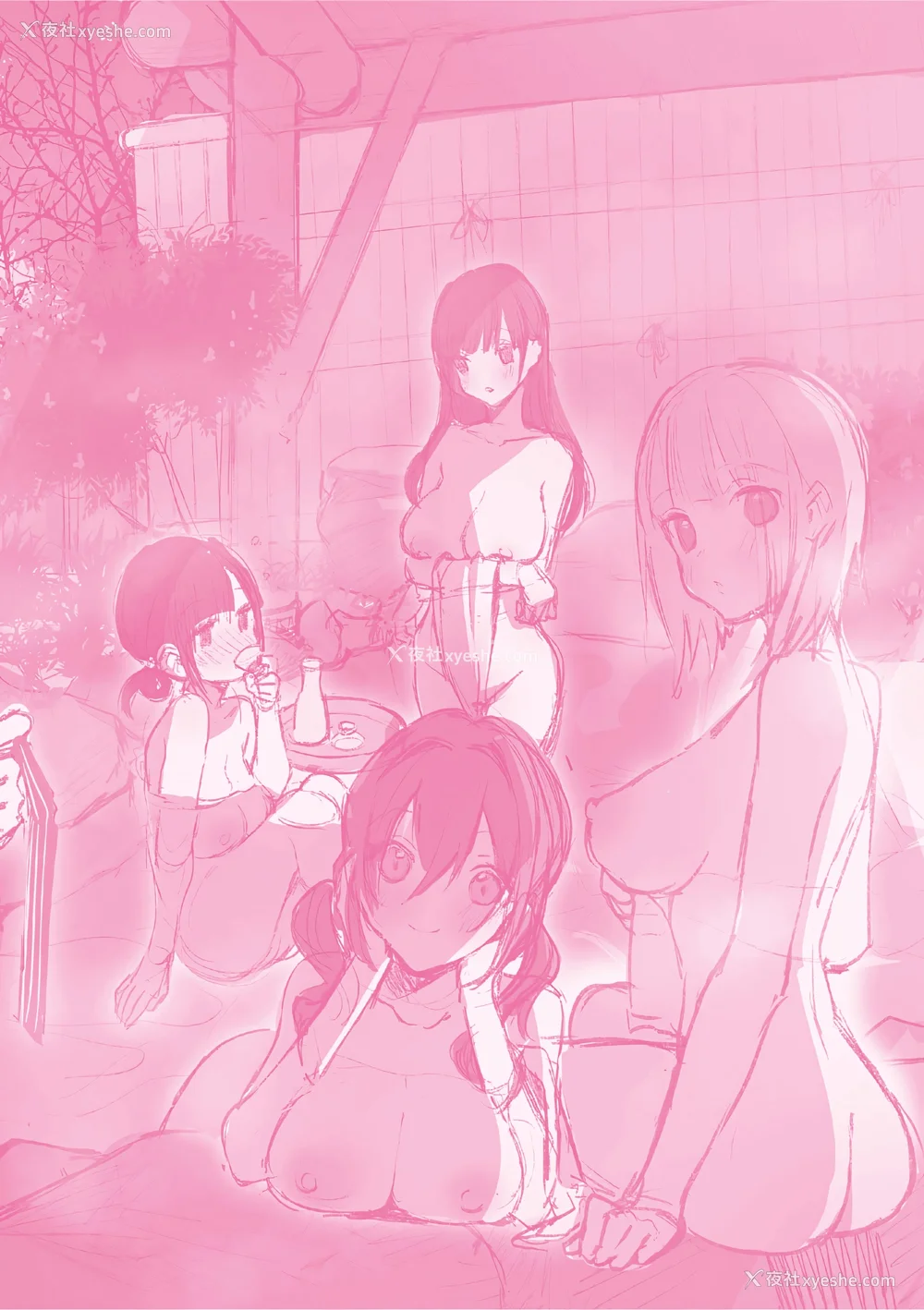 225P - [水平线]がーるずらっしゅ｜思春女子乳涌如潮 [无修正][Suihei Sen]