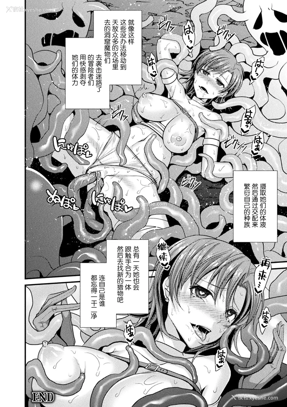 148P - [飞沫おろし] 囚われ 绝顶され 堕とされて [中国翻訳] [DL版]