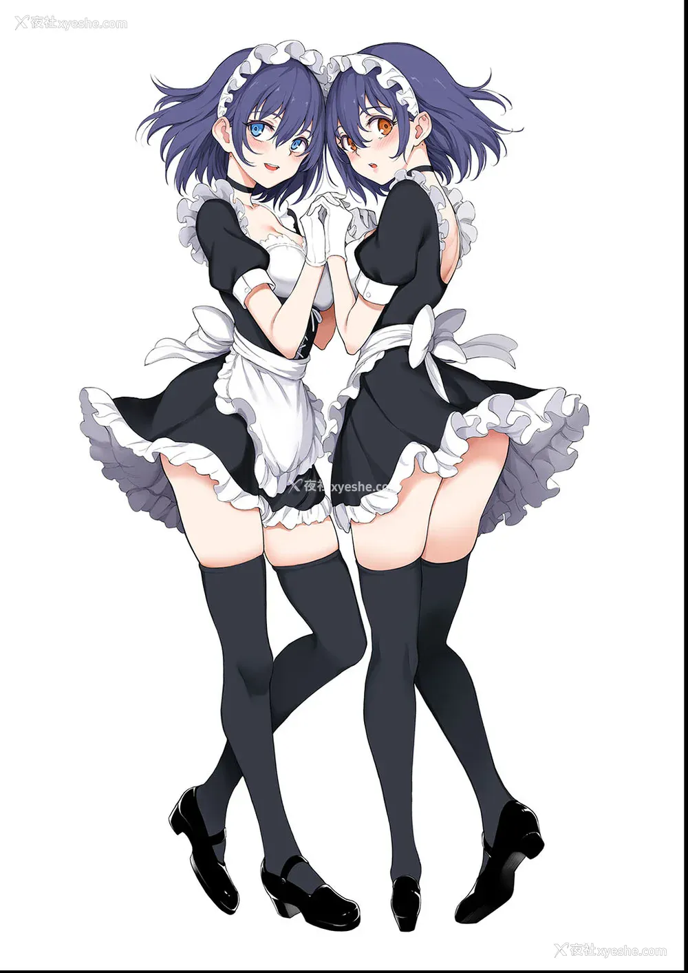 268P - [きょくちょ] 枫と铃 枫と铃イラスト集 [中文] [无修正] [DL版]