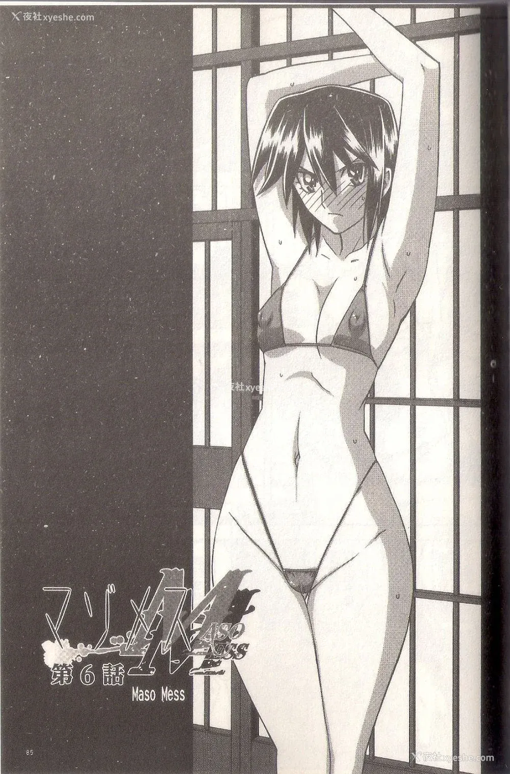 87P - [山文京伝] マゾメス Maso Mess(嗜虐牝兽) [汉化单页版]