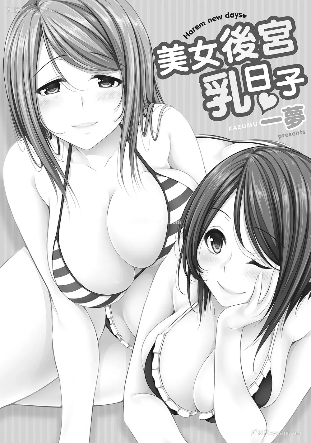 3P - [一梦] ハーレム乳デイズ [中国翻訳] [DL版]