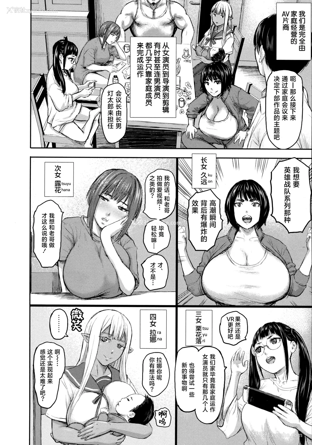 18P - [PIえろ] AV家族 [葱鱼个人汉化]