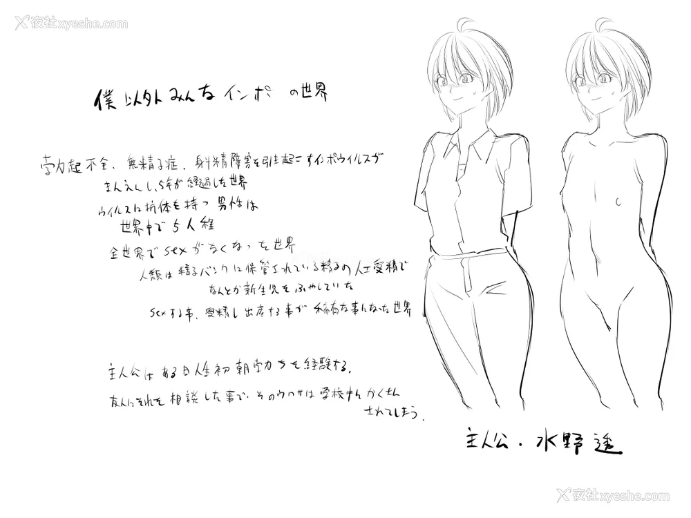 207P - [絵援队 (酒呑童子、シュテン)] 仆以外インポの世界系列 1-5 [中国翻訳][粗码]