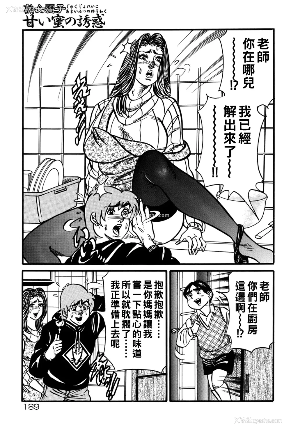 188P - [エンジ]熟女丽子甘い蜜の诱惑[中国翻訳]