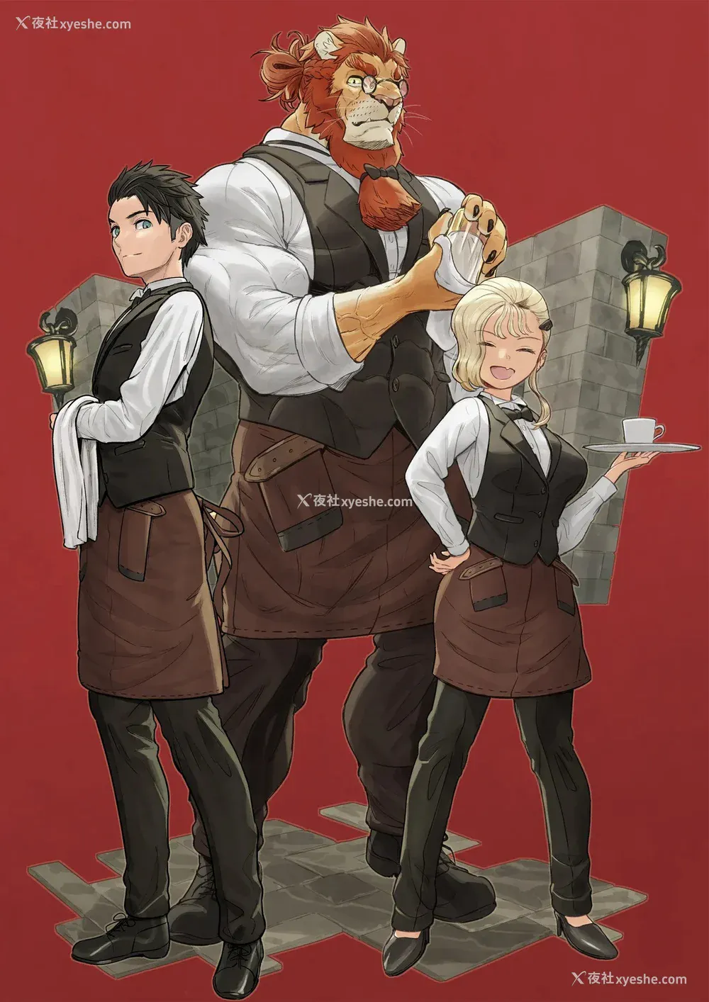 93P - [山本四角] 吃茶・ニュー魔王城 [中国翻訳][神州国光社]