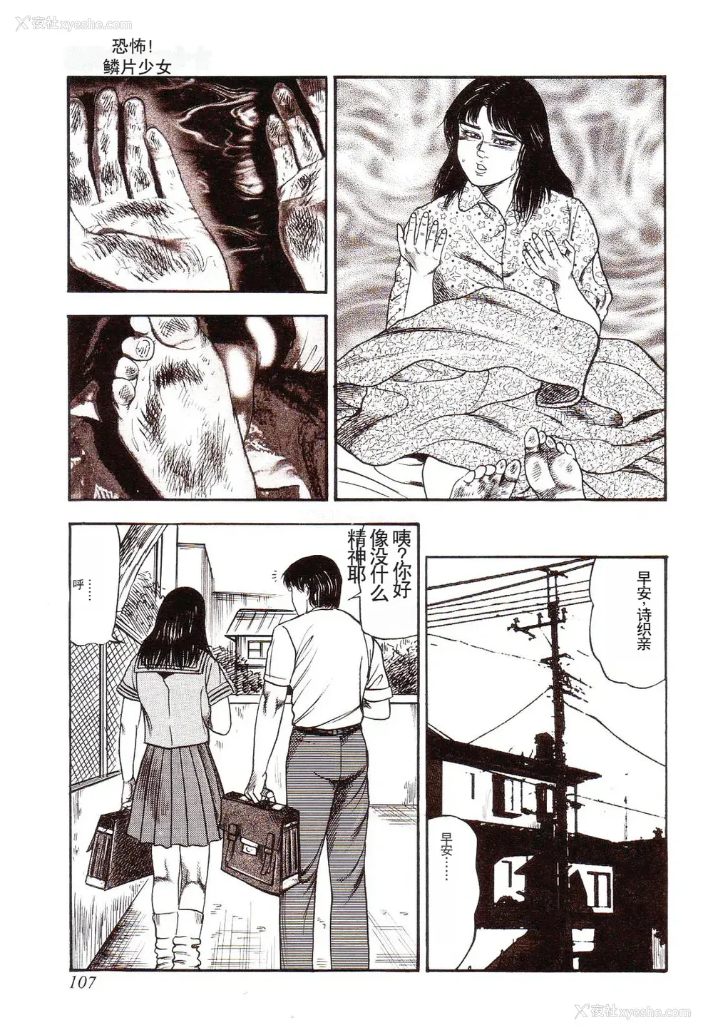 112P - [三条友美] 犬になりたい 恐怖漫画珠玉作品集 [中国翻訳]