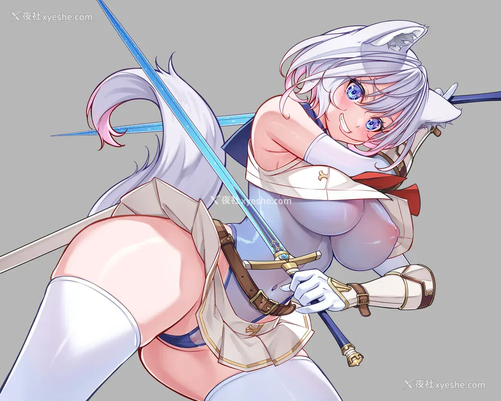 159P - [圣华快楽书店] 白狼剣士ハティちゃんのえっちな冒険の书 [DL版]