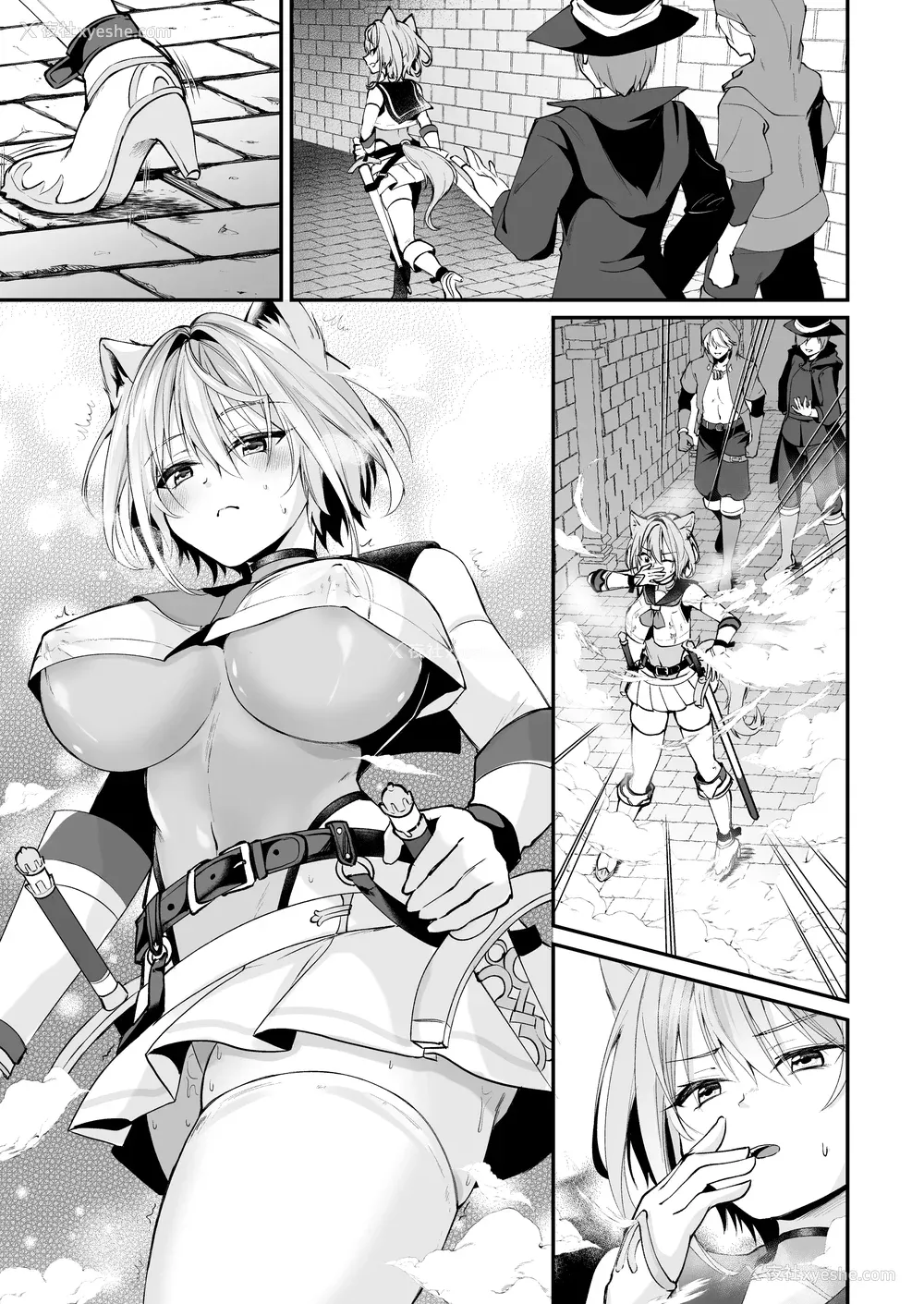 258P - [圣华快楽书店] 白狼剣士ハティちゃんのえっちな冒険の书 [DL版]