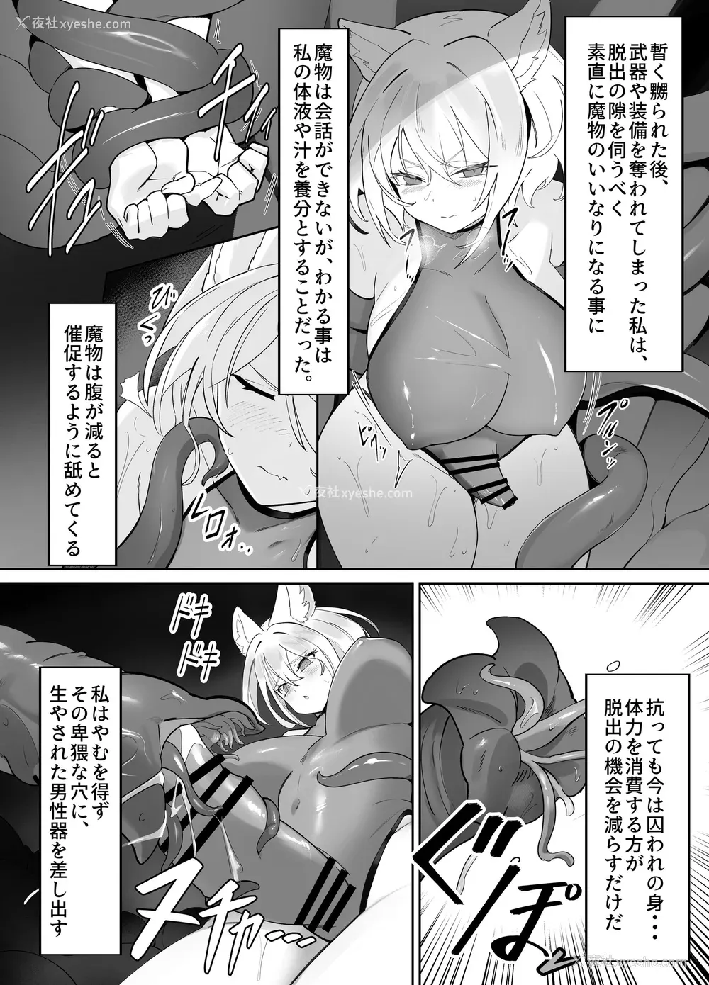 37P - [圣华快楽书店] 白狼剣士ハティちゃんのえっちな冒険の书 [DL版]