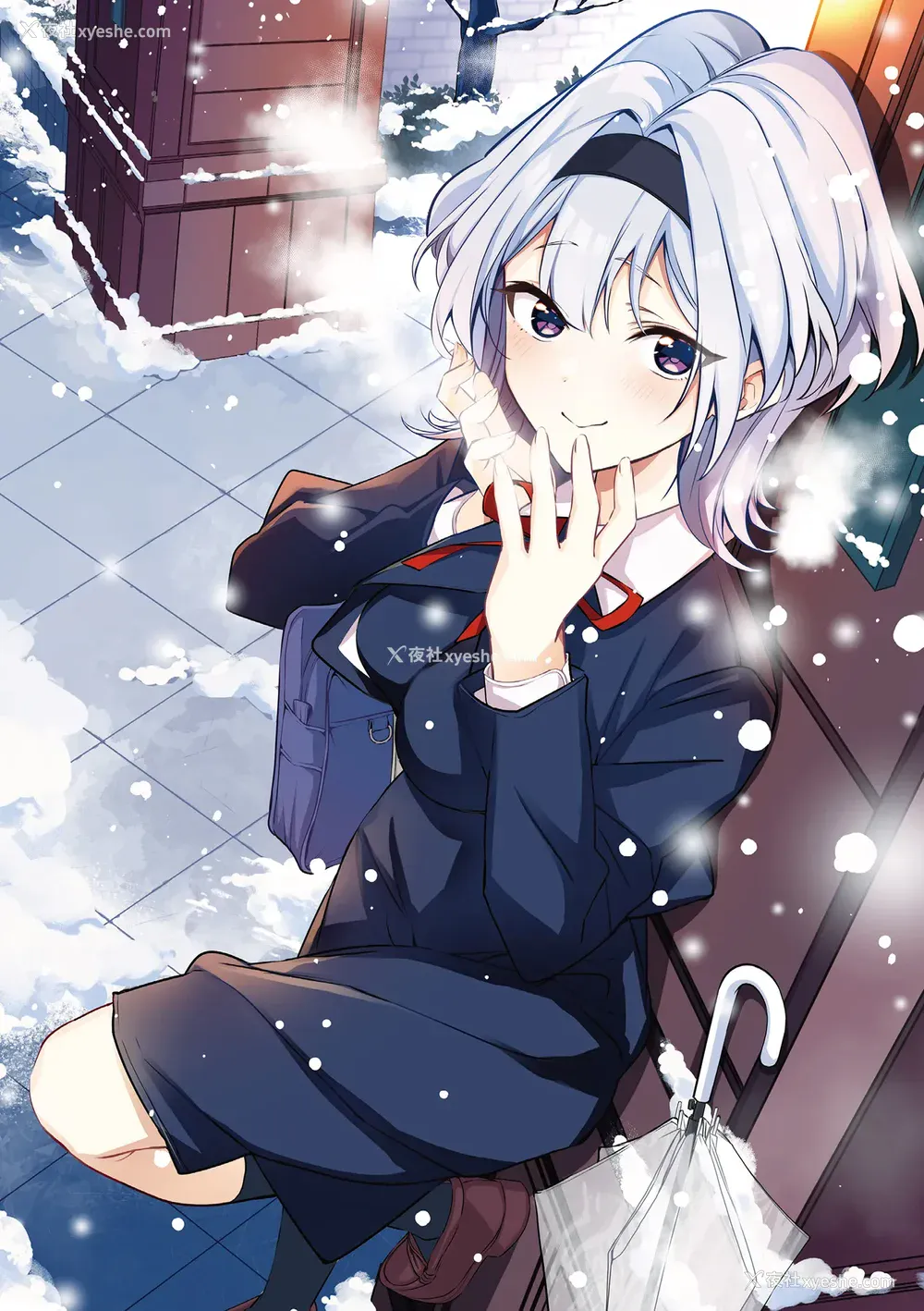 264P - [波乗かもめ] 雪ふって、恋かたまる｜雪花飘落 恋情加温 [中国翻訳] [DL版]