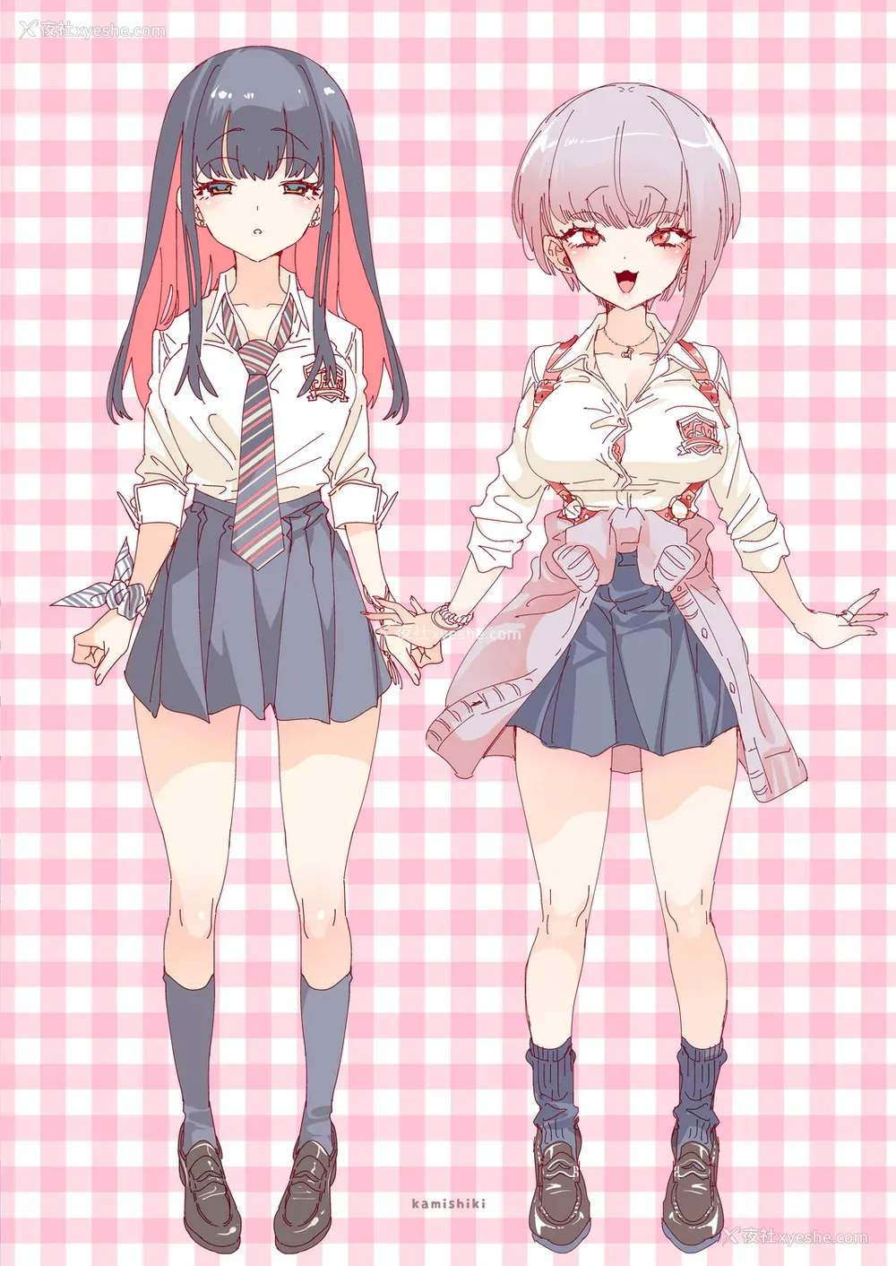 78P - [かみしき (守月史贵)] おにーさん、私达とお茶しませんかぁ？1-11 番外编 おサボりJKワイ谈 [个人整合] [DL版]