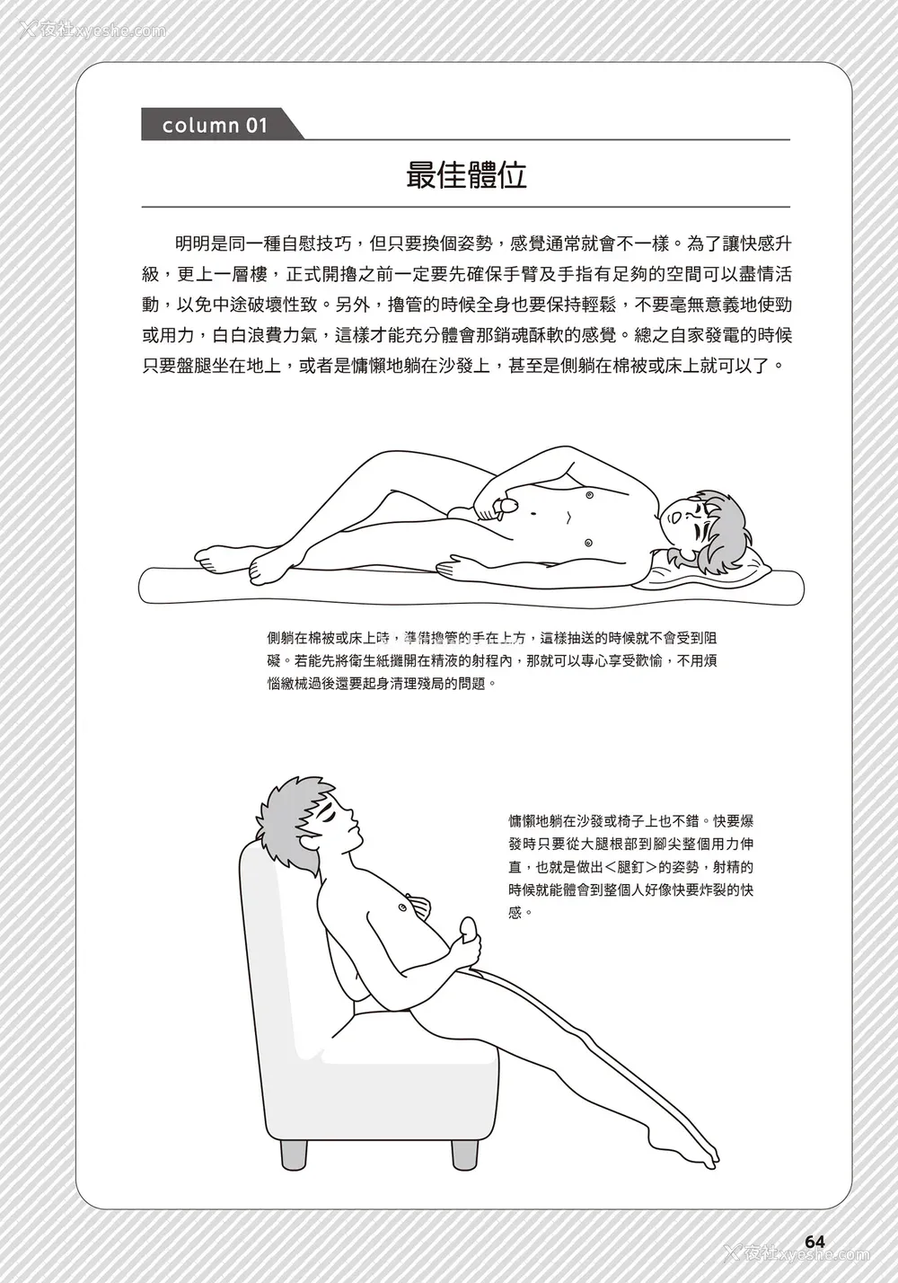 106P - [由良桥势] 男の自慰・オナニー完全マニュアル イラスト版……おなプレ｜自慰攻略：图解男性手淫．菊花游戏完全指南