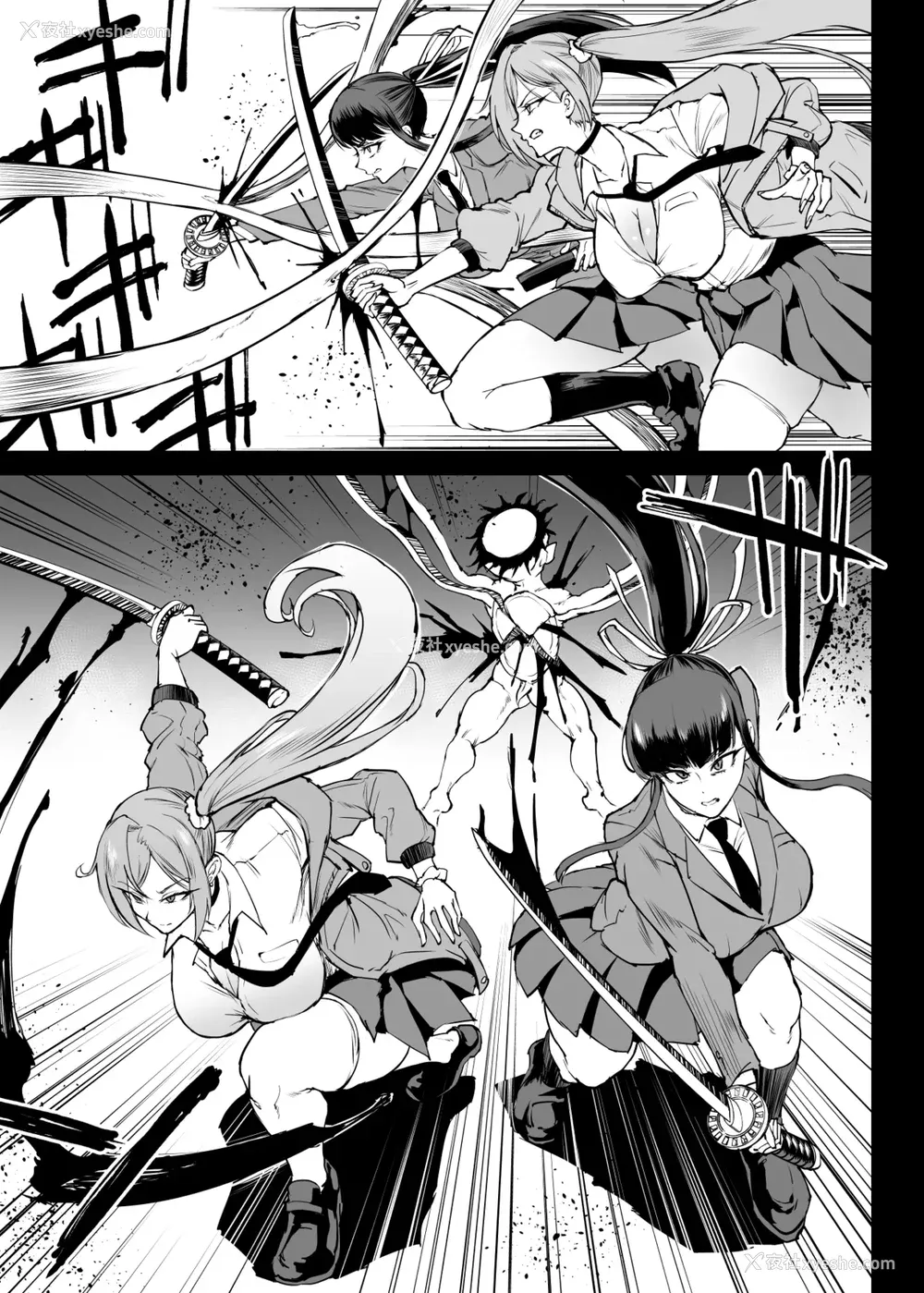 443P - [煌野一人 (Fanatic Pictures)] JK退魔部 Season1~4 S4 fantia [中国翻訳][疏码][DL版][不咕鸟汉化组]