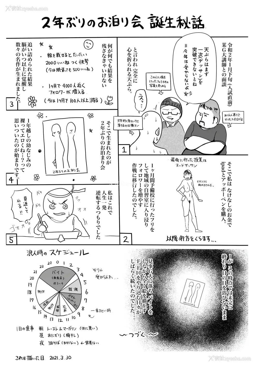 31P - [天ぷら土左卫门] 【电子単行本】 2年ぶりのお泊まり会 [甜族星人赞助汉化]