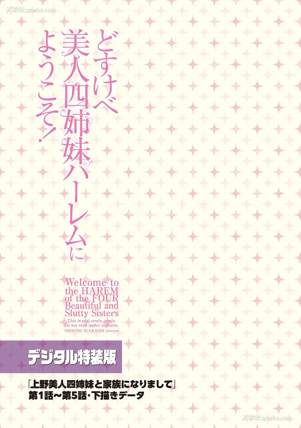 218P - [五十岚唱乃] どすけべ美人四姉妹ハーレムにようこそ![vail个人汉化]