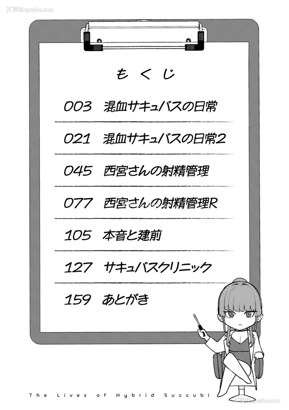 4P - [ちゅーりっふ。] 混血サキュバスたちの日常 [中国翻訳] [无修正] [DL版]